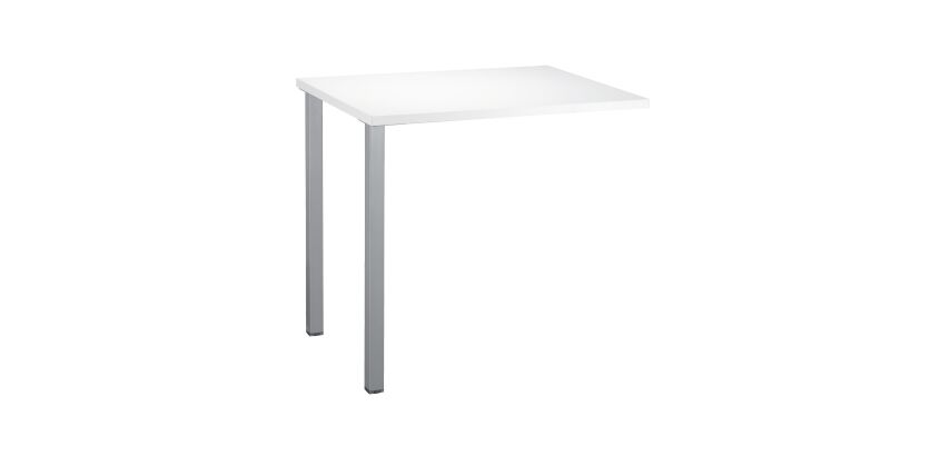 Hangende bijzet Squadra B 80 x D 60 cm metalen onderstel