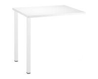 Allungo Squadra 80 x 60 cm bianco