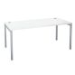 Bureau droit plateau blanc L 160 x P 80 cm - Practica
