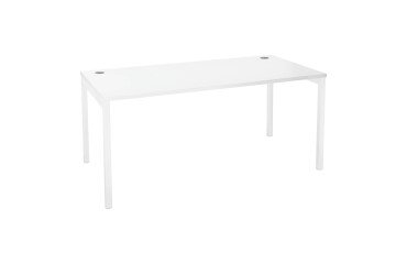 Scrivania Squadra 160 x 80 cm bianca
