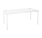 Bureau droit Squadra piètement métal 40 x 40 mm