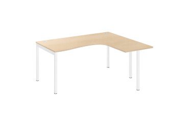 Bureau compact Squadra piètement métal