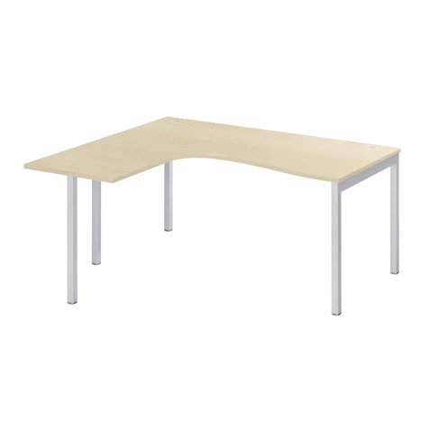 Bureau compact Squadra piètement métal