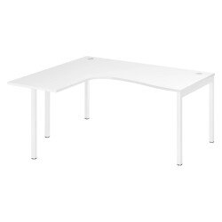 Bureau compact Squadra piètement métal