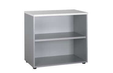Low bookcase desk height H 74 x W 80 Squadra