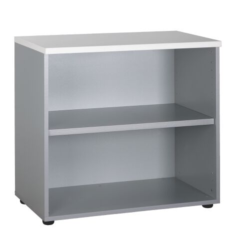 Low bookcase desk height H 74 x W 80 Squadra