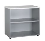 Bibliothèque basse hauteur bureau H 75,5 x L 80 Squadra