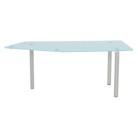 Retour suspendu à droite H 75 cm pour bureau Manager Krystal