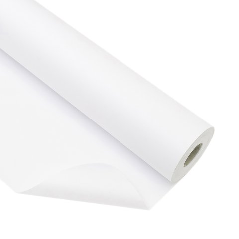 Papel Kraft color Blanco en rollo 1 m x 25 m