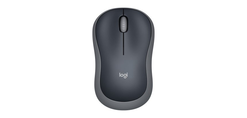 Ratón inalámbrico Logitech M185 USB-A Ambidiestros
