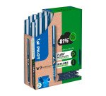 Pack de 10 stylos Pilot Hi-Tecpoint V7 + 30 recharges dont 15 offertes