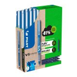 Pack 10 balpennen Hi-Tecpoint V5 Pilot + 30 navullingen waarvan 15 gratis