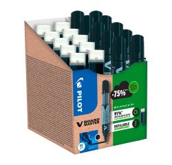 Pack de 10 marqueurs effaçables V-Board Master Pilot + 10 recharges dont 5 offertes
