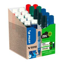 Pack van 10 uitwisbare markers V-Board Master Pilot + 10 navullingn waarvan 5 gratis