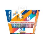 Stylo roller Pilot FriXion Ball effaçable à capuchon pointe 0,7 mm - Pochette de 15