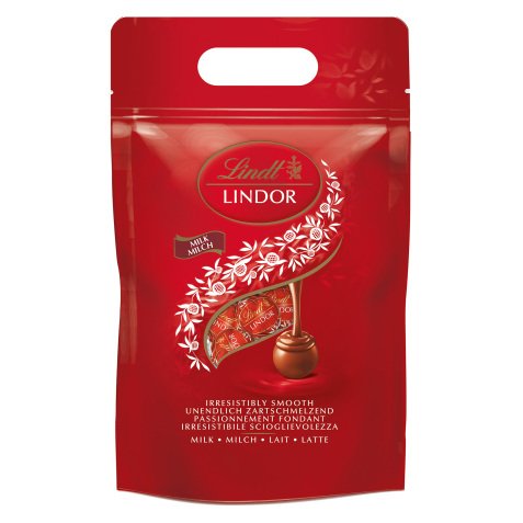 Lindor Lait Lindt - Sachet de 1kg - 80 pièces