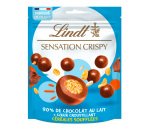 Sensation Crispy lait Lindt - Sachet de 140 g