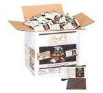 Carrés chocolat noir excellence  Lindt - Carton de 200