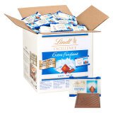 Carrés chocolat lait Excellence Extra-fondant Lindt - Carton de 1,1 kg - 200 pièces