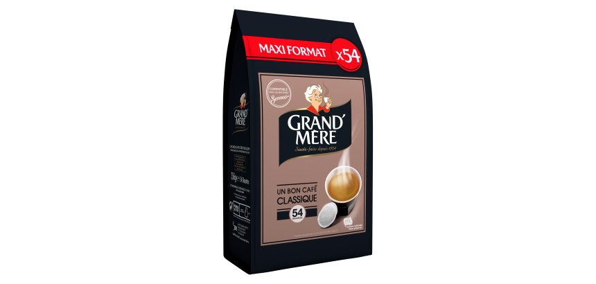 Dosettes de café Grand Mère Classique - Paquet de 54