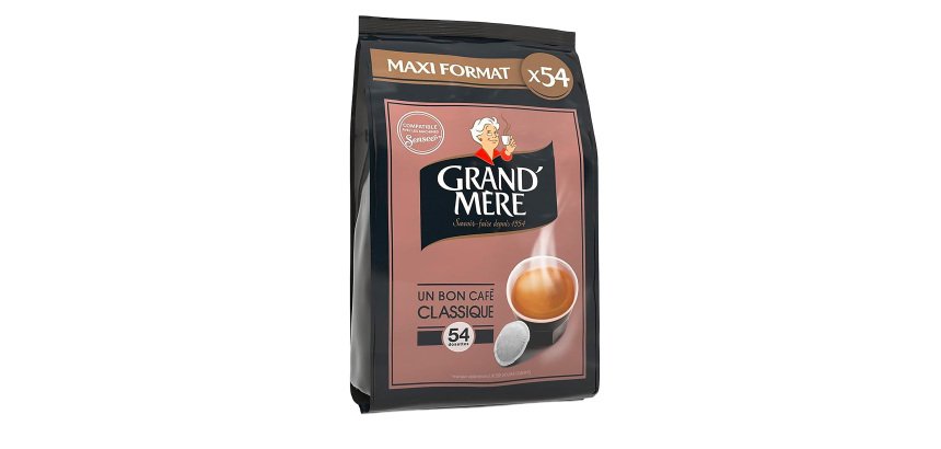 Dosettes de café Grand Mère Classique - Paquet de 54
