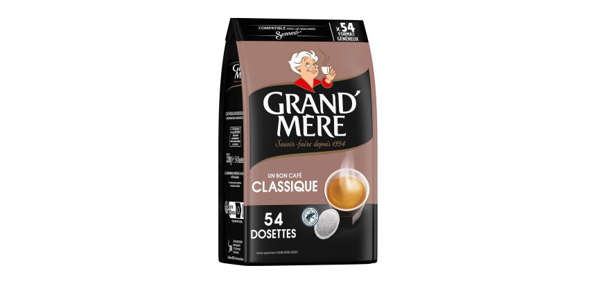 Koffiepads Grand Mère Klassiek - pak van 54 stuks