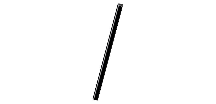 Baguette reliure manuelle 15 mm Exacompta Serodo noire - Paquet de 20