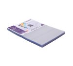 Couverture de reliure Exacompta PVC 20/100 transparente incolore A3 - Paquet de 100