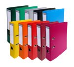 Classeur à levier plastifié Exacompta A4 - Dos 7 cm couleurs assorties vives