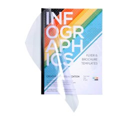 Tapa de encuadernación A4 transparente e incolora de PVC 15/100 de Exacompta - Paquete de 100
