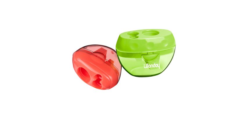 Pencil sharpener with reservoir Taill'Tou triple use Wonday