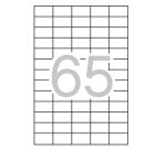 Etiquetas para impresora 38 x 21,2 mm Apli 1283 - Caja 100 Hojas