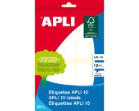 Etiquetas 20 x 75 mm Blancas Apli 1643