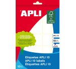 Etiquetas 19 x 27 mm Blancas Apli 1640