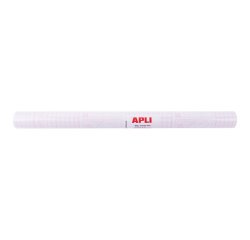 Forro adhesivo para libros Apli Ancho 50 cm 3 m largo 80 micras 
