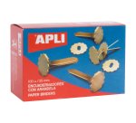 Encuadernadores latonados cabeza en estrella