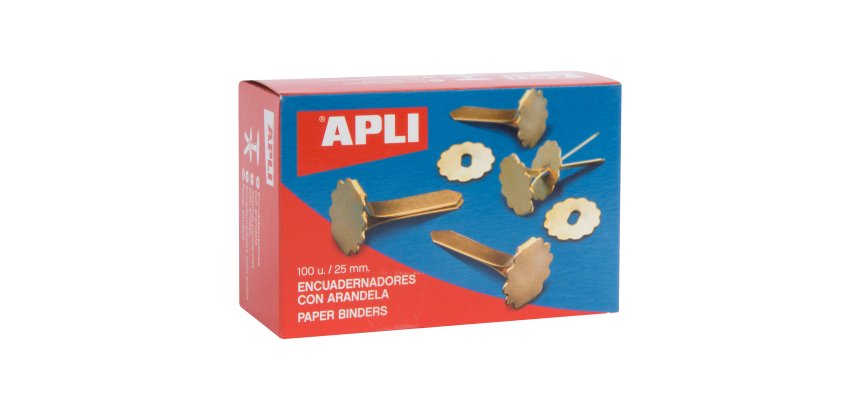 Encuadernadores latonados cabeza en estrella