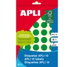 Etiquetas redondas 19 mm diámetro gomets Apli