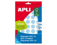 Etiquetas redondas 19 mm diámetro gomets Apli