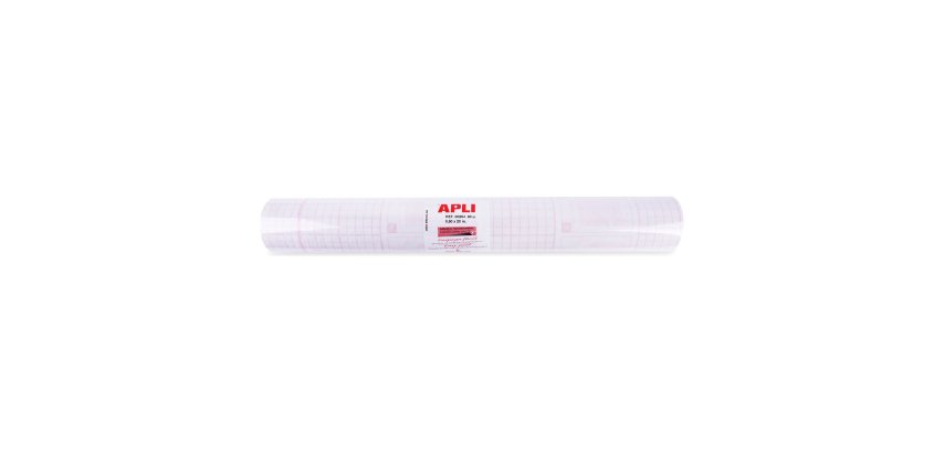 Forro adhesivo para libros 20 x 0,50 m 80 micras Apli
