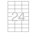 Etiquetas para impresora 64,6 x 33,8 mm Apli 1263- Caja 100 Hojas