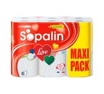 Essuie-tout Sopalin Love - Paquet de 6 rouleaux