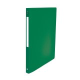 Map 4 ringen geplastificeerd Oxford Budget A4 - rug 2 cm groen