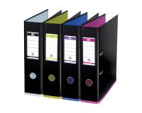 Hefboommap geplastificeerd OXFORD MyColour A4 maxi - Rug 8 cm assortiment