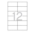 Etiquetas para impresora 97 x 42,4 mm Multi3 - Caja de 100 hojas A4