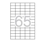 Etiquetas para impresora 38 x 21,2 mm Multi3 - Paquete de 100 hojas A4