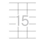 Etiquetas para impresora 70 x 50,8 mm Multi3 - Paquete de 100 hojas A4