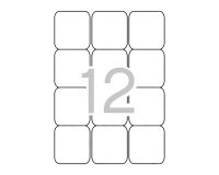 Etiquetas para impresora 63,5 x 72 mm Multi3 - Paquete de 100 hojas A4