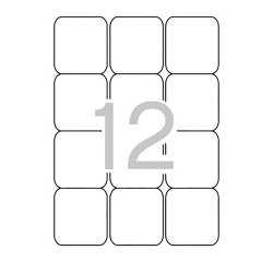 Etiquetas para impresora 63,5 x 72 mm Multi3 - Paquete de 100 hojas A4