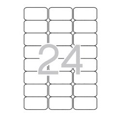 Etiquetas para impresora 64 x 33,9 mm Multi3 - Paquete de 100 hojas A4
